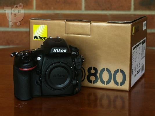 PoulaTo: Nikon D800 36,3 MP ψηφιακή φωτογραφική μηχανή SLR - Μαύρο (Μόνο Σώμα)